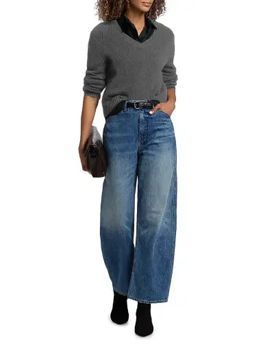Nili Lotan Women's Vicki Cashmere-Wool Sweater | Thumbnail 2 Nili Lotan Women's Vicki Cashmere-Wool Sweater | Thumbnail 2