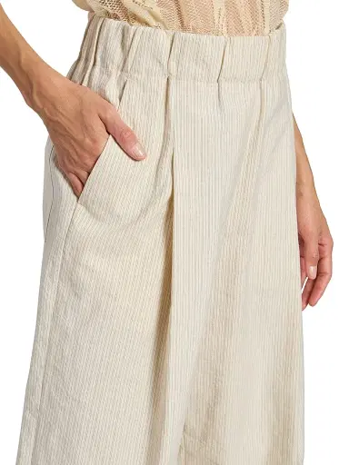 Dries Van Noten Women's Pila Pleated Cotton-Blend Wide-Leg Pants | Thumbnail 6 Dries Van Noten Women's Pila Pleated Cotton-Blend Wide-Leg Pants | Thumbnail 6