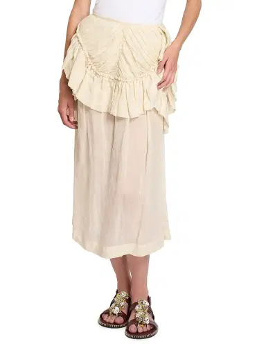 Dries Van Noten Women's Shelby Ruffled Layered Skirt | Thumbnail 3 Dries Van Noten Women's Shelby Ruffled Layered Skirt | Thumbnail 3
