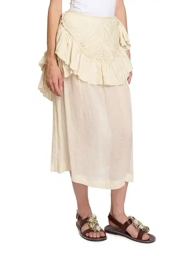 Dries Van Noten Women's Shelby Ruffled Layered Skirt | Thumbnail 4 Dries Van Noten Women's Shelby Ruffled Layered Skirt | Thumbnail 4