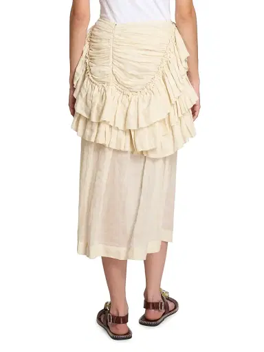 Dries Van Noten Women's Shelby Ruffled Layered Skirt | Thumbnail 5 Dries Van Noten Women's Shelby Ruffled Layered Skirt | Thumbnail 5