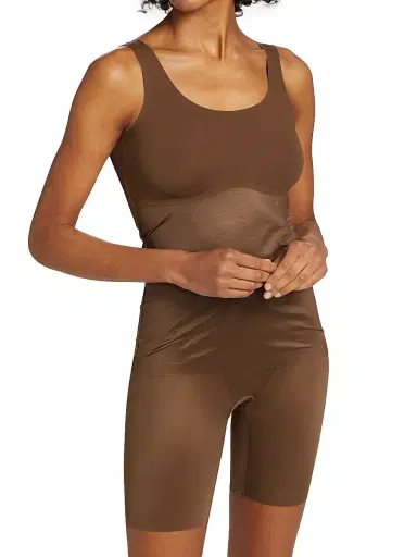 Spanx Women's Thinstincts 2.0 Shaping Tank - Chestnut Brown - Size Medium | Thumbnail 3