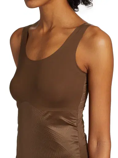 Spanx Women's Thinstincts 2.0 Shaping Tank - Chestnut Brown - Size Medium | Thumbnail 5