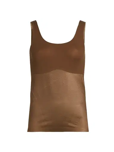 Spanx Women's Thinstincts 2.0 Shaping Tank - Chestnut Brown - Size Medium | Thumbnail 1