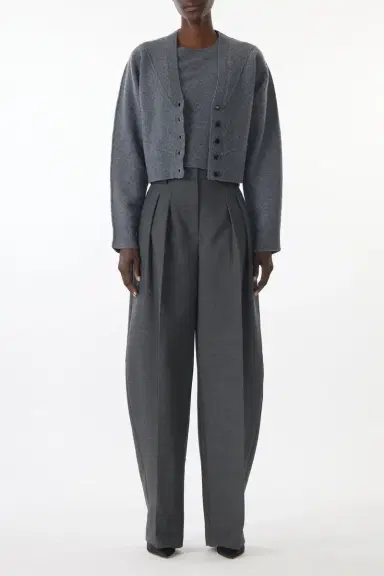 Jason Wu Collection SCULPTURAL MERINO WOOL CARDIGAN | Thumbnail 2 Jason Wu Collection SCULPTURAL MERINO WOOL CARDIGAN | Thumbnail 2
