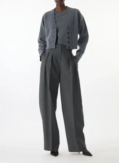 Jason Wu Collection SCULPTURAL MERINO WOOL CARDIGAN | Thumbnail 4 Jason Wu Collection SCULPTURAL MERINO WOOL CARDIGAN | Thumbnail 4