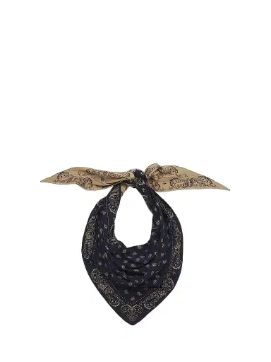 Guest In Residence Women's The Wild Rag Cotton-Silk Reversible Bandana | Thumbnail 1