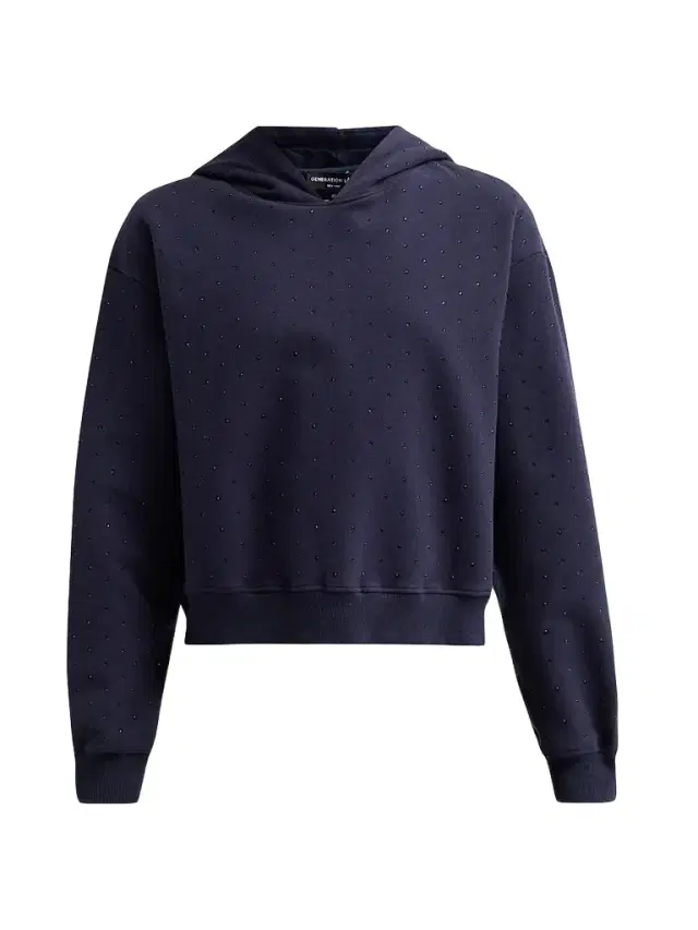 Generation Love Women's Renae Crystal Hoodie - Midnight Navy