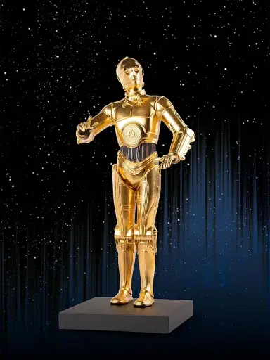 Lladro Star Wars C-3PO Porcelain Figure - Gold And Black | Thumbnail 7 Lladro Star Wars C-3PO Porcelain Figure - Gold And Black | Thumbnail 7