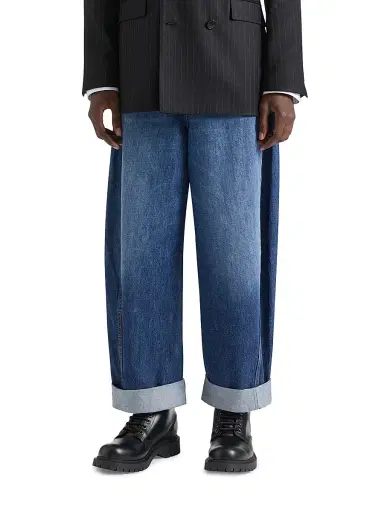 Givenchy Men's Jeans in Washed Denim | Thumbnail 2