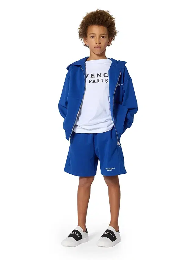 Givenchy Little Boy's Logo T-Shirt - Electric Blue