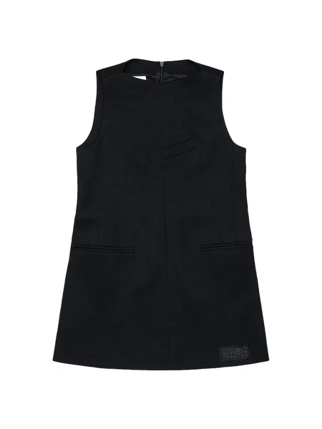 MM6 Maison Margiela Little Kid's & Kid's Sleeveless Shift Dress - Black