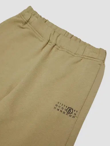 MM6 MAISON MARGIELA Little Kid's & Kid's Number Joggers - Olive Grey - Size 16 | Thumbnail 3 MM6 MAISON MARGIELA Little Kid's & Kid's Number Joggers - Olive Grey - Size 16 | Thumbnail 3