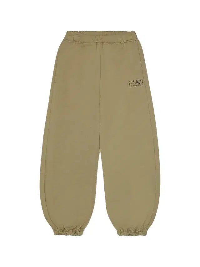 MM6 Maison Margiela Little Kid's & Kid's Number Joggers - Olive Grey