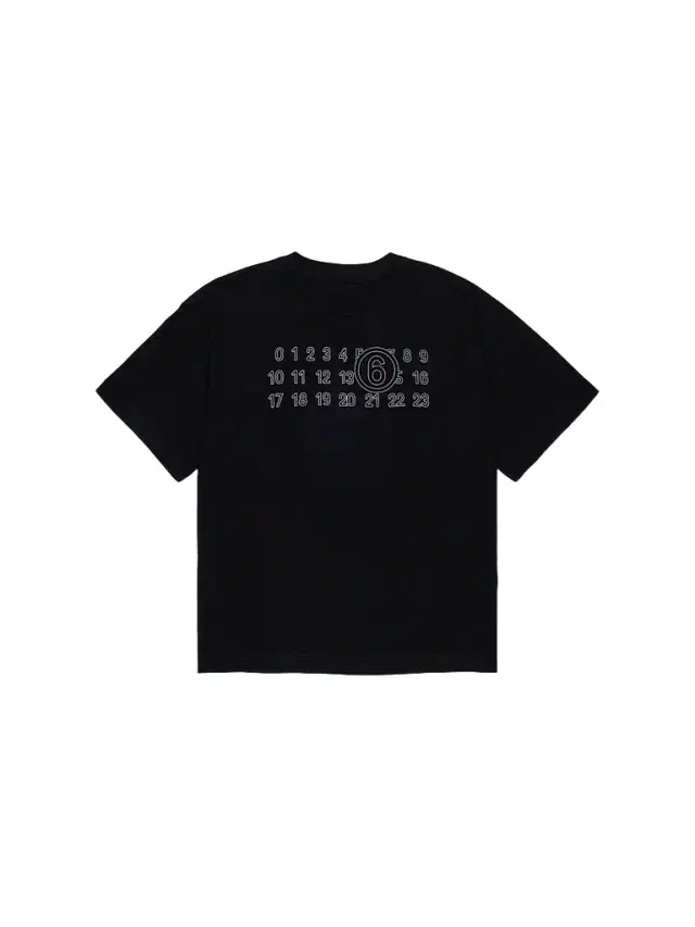 Maison Margiela Little Kid's & Kid's Logo T-Shirt - Black