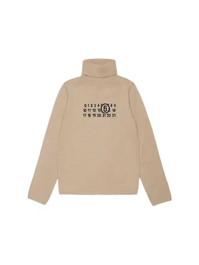 MM6 Maison Margiela Little Kid's & Kid's Turtleneck Sweater - Avana