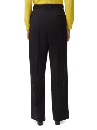 Loewe Women's Pleated Side-Striped Trousers | Thumbnail 4 Loewe Women's Pleated Side-Striped Trousers | Thumbnail 4