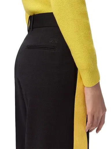 Loewe Women's Pleated Side-Striped Trousers | Thumbnail 5 Loewe Women's Pleated Side-Striped Trousers | Thumbnail 5