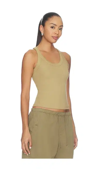 Rag & Bone The Essential Rib Wide String Tank | Thumbnail 2