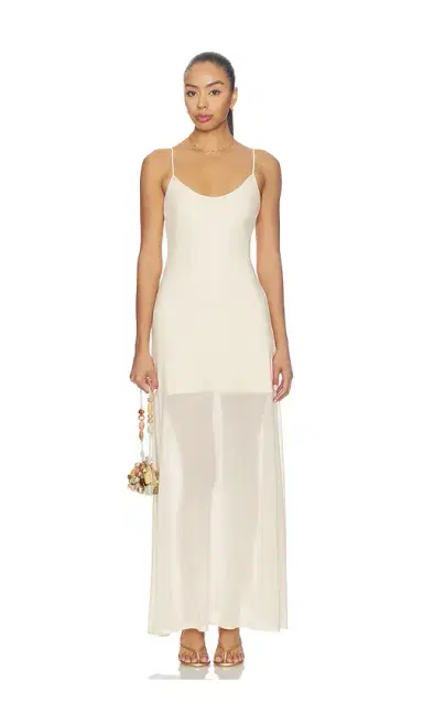 SNDYS Alessandra Mesh Maxi Dress | Thumbnail 1