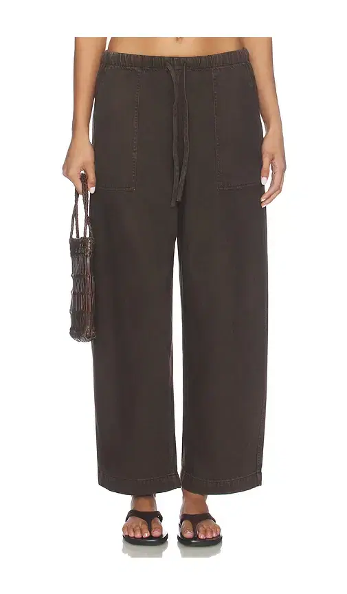 Madewell Pull On Barrel Leg Utility Pants