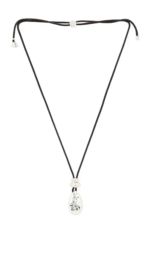 Ettika Metal Drop Cord Necklace
