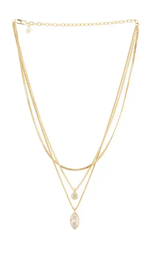 Ettika Classic Multi Stone Pendant