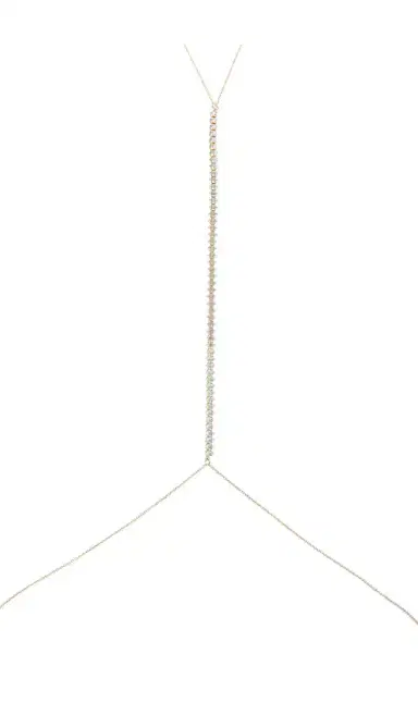 Ettika Dainty Crystal Body Chain | Thumbnail 2