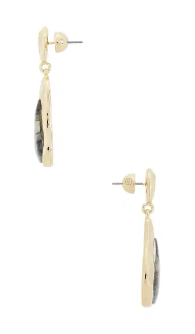 Ettika Abalone Hidden Gem Dangle Earrings | Thumbnail 2 Ettika Abalone Hidden Gem Dangle Earrings | Thumbnail 2