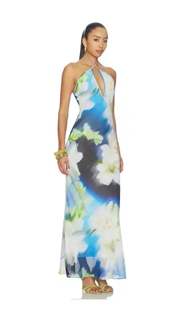 Runaway The Label Mirae Cross Front Maxi Dress | Thumbnail 2