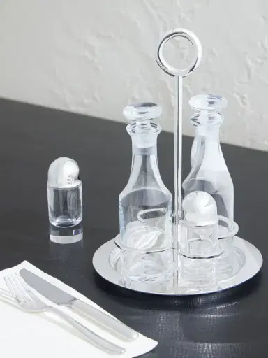 Christofle Vertigo Silver-Plated Cruet Set - Men | Thumbnail 2 Christofle Vertigo Silver-Plated Cruet Set - Men | Thumbnail 2