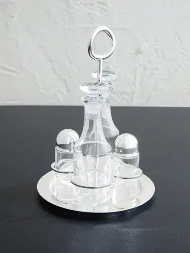 Christofle Vertigo Silver-Plated Cruet Set - Men | Thumbnail 1 Christofle Vertigo Silver-Plated Cruet Set - Men | Thumbnail 1