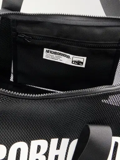 Neighborhood Logo-Print Mesh Weekend Bag - Men | Thumbnail 6 Neighborhood Logo-Print Mesh Weekend Bag - Men | Thumbnail 6
