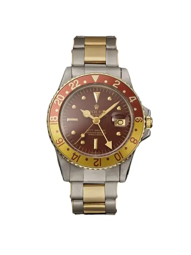 Keeper Vintage Pre-Owned Rolex Oyster Perpetual GMT-Master Automatic 41mm Stainless Steel and 18-Karat Gold Watch, Ref. No. 1675 - Men