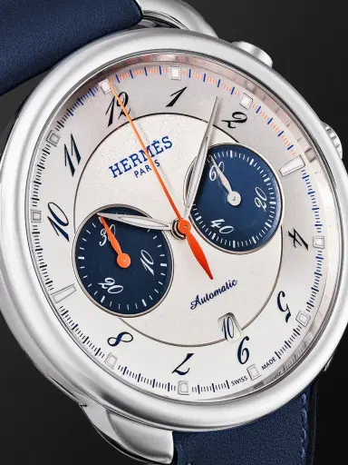 Hermès Timepieces Arceau Chronographe Automatic Stainless Steel Watch, Ref. 403964WW00 - Men | Thumbnail 5 Hermès Timepieces Arceau Chronographe Automatic Stainless Steel Watch, Ref. 403964WW00 - Men | Thumbnail 5