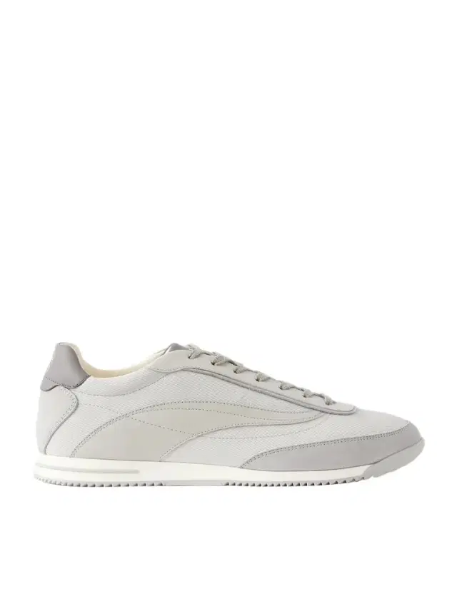 Brunello Cucinelli Runner Suede and Leather-Trimmed Shell Sneakers - Men