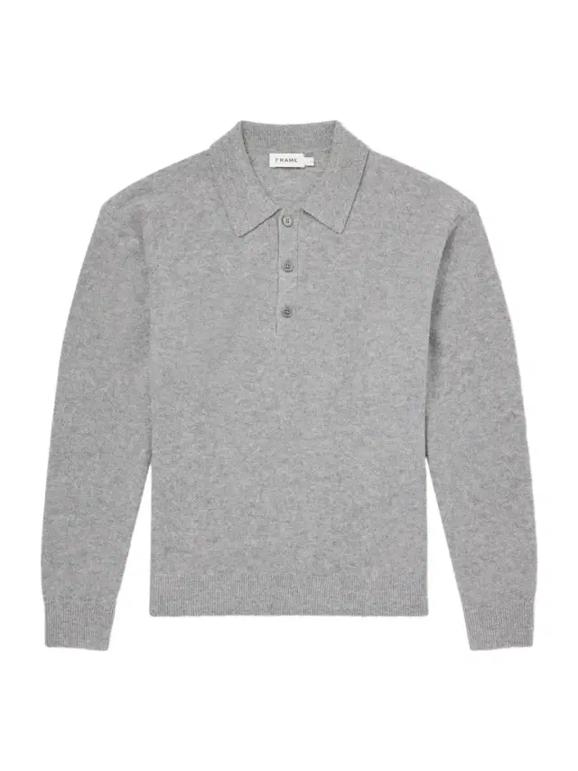 Frame Wool Polo Sweater - Men