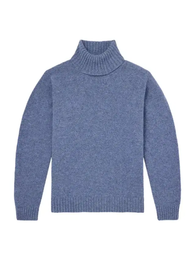 Caruso Wool Rollneck Sweater - Men
