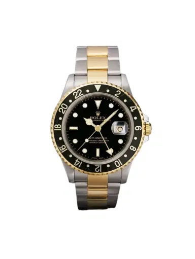 Stephanie Windsor Rolex Vintage 2000 GMT Master II Automatic 40mm Stainless Steel and 18-Karat Yellow Gold Watch, ref. 16713 (Fits up to 7'' wrist) - Men | Thumbnail 1