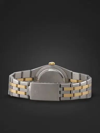 Stephanie Windsor Rolex Vintage 1981 OysterQuartz 36mm 18-Karat Gold and Stainless Steel Watch, ref. 17013 (Fits up to 7.5'' wrist) - Men | Thumbnail 4