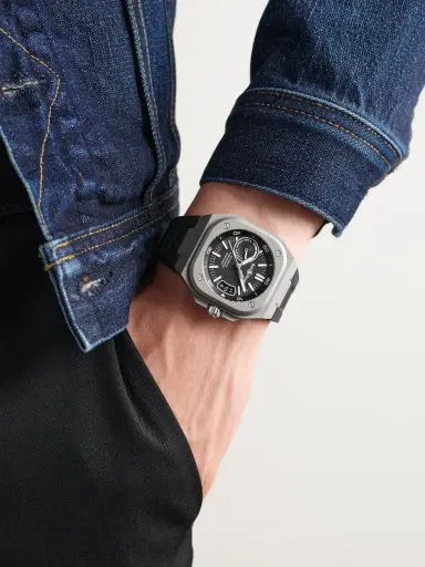 Bell & Ross BR-X5 Automatic Chronometer Titanium Watch, Ref. BRX5R-BL-TI/SRB - Men | Thumbnail 2