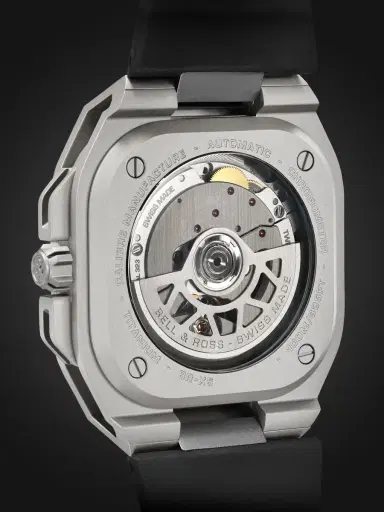 Bell & Ross BR-X5 Automatic Chronometer Titanium Watch, Ref. BRX5R-BL-TI/SRB - Men | Thumbnail 5