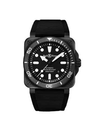 Bell & Ross BR-03 Diver Automatic Ceramic Watch, Ref. BR03A-D-BL-CE/SRB - Men | Thumbnail 1