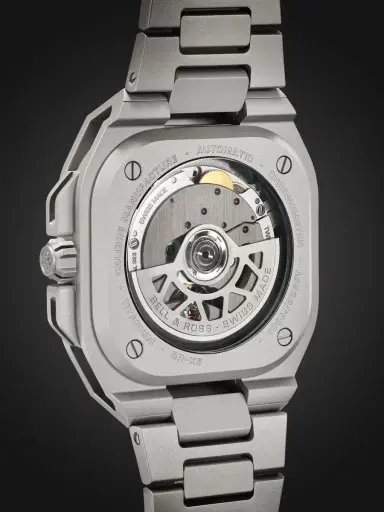 Bell & Ross BR-X5 Automatic Chronometer Titanium Watch, Ref. BRX5R-BL-TI/STI - Men | Thumbnail 5