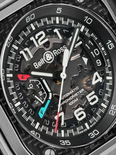 Bell & Ross BR-X5 Racing Limited Edition Automatic Chronometer Steel Watch, Ref. BRX5R-RAC-TI/SRB - Men | Thumbnail 6 Bell & Ross BR-X5 Racing Limited Edition Automatic Chronometer Steel Watch, Ref. BRX5R-RAC-TI/SRB - Men | Thumbnail 6