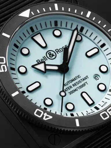 Bell & Ross BR-03 Diver Full Lum Automatic Ceramic Watch, Ref. BR03A-D-LM-CE/SRB - Men | Thumbnail 5 Bell & Ross BR-03 Diver Full Lum Automatic Ceramic Watch, Ref. BR03A-D-LM-CE/SRB - Men | Thumbnail 5