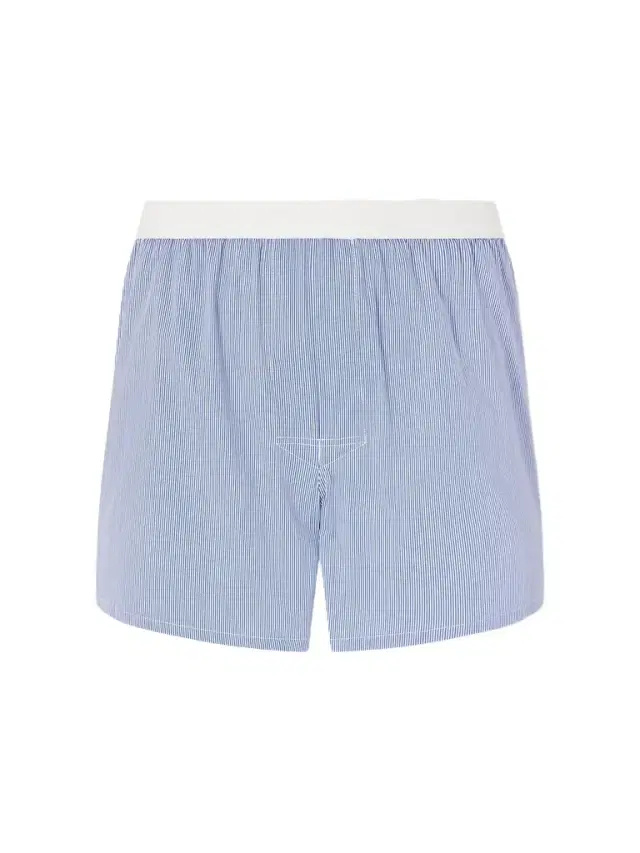 Tom Ford Striped Cotton-Blend Poplin Boxer - Men
