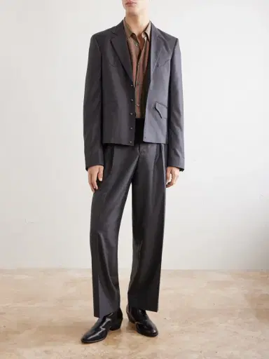 Enfants Riches Déprimés Tapered Virgin-Wool Trousers - Men | Thumbnail 2