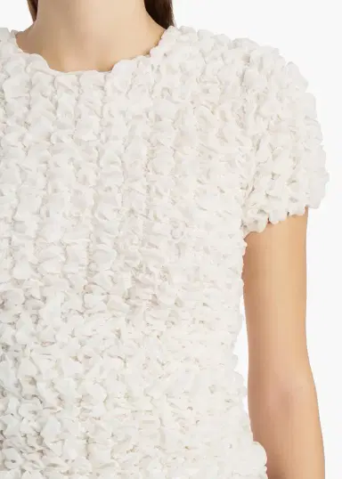 Khaite Polly Top In Chalk | Thumbnail 5 Khaite Polly Top In Chalk | Thumbnail 5