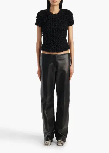 Khaite Polly Top In Black | Thumbnail 2